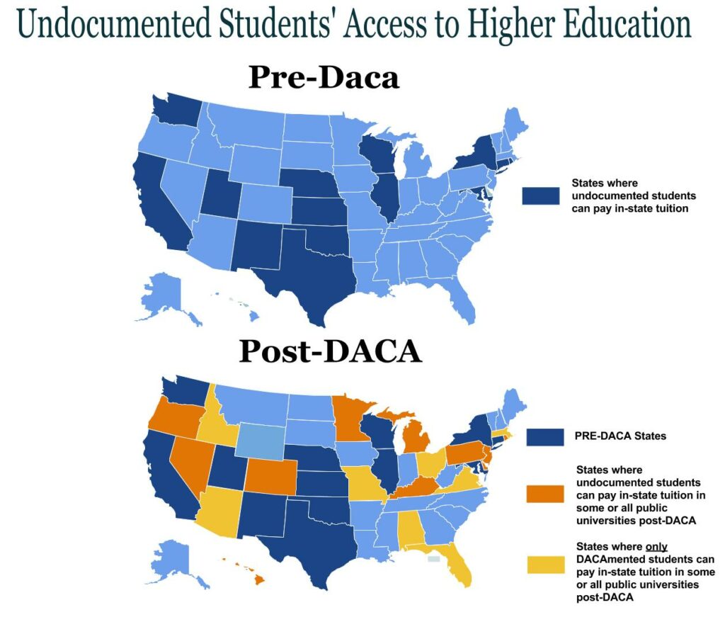 undocumented immigrants in-state tuition