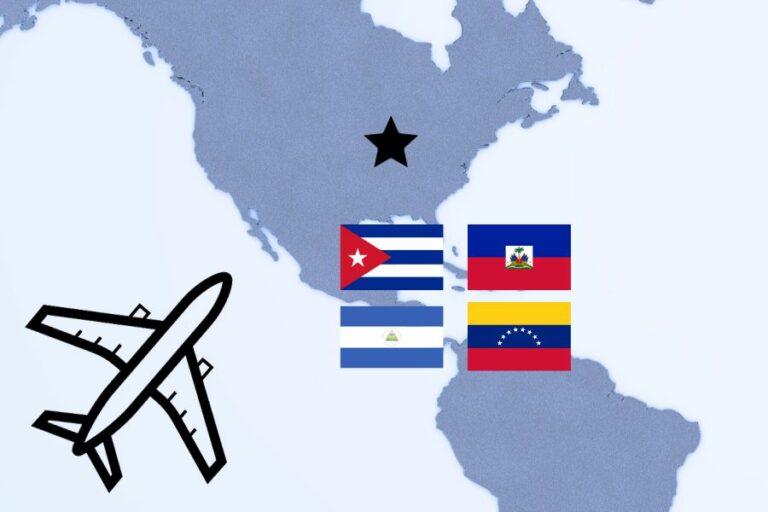 new process for Cubans, Haitians, Nicaraguans, and Venezuelans going to USA